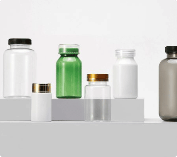 image of pill bottles
