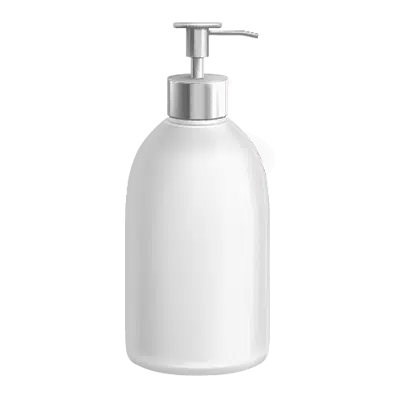 empty lotion bottle with pump