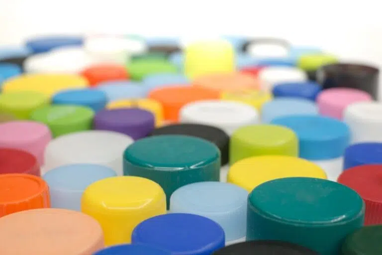 image of plastic caps