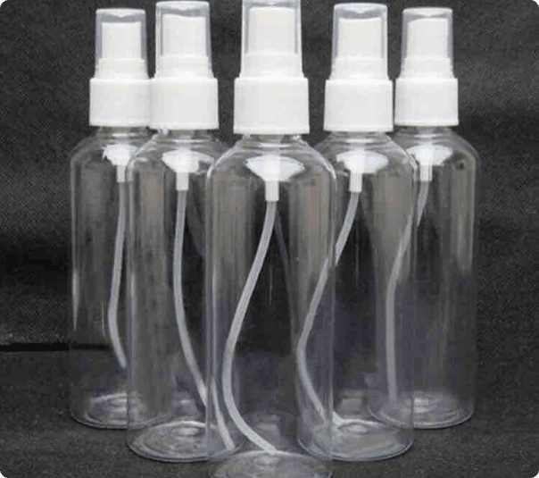 clear bottles