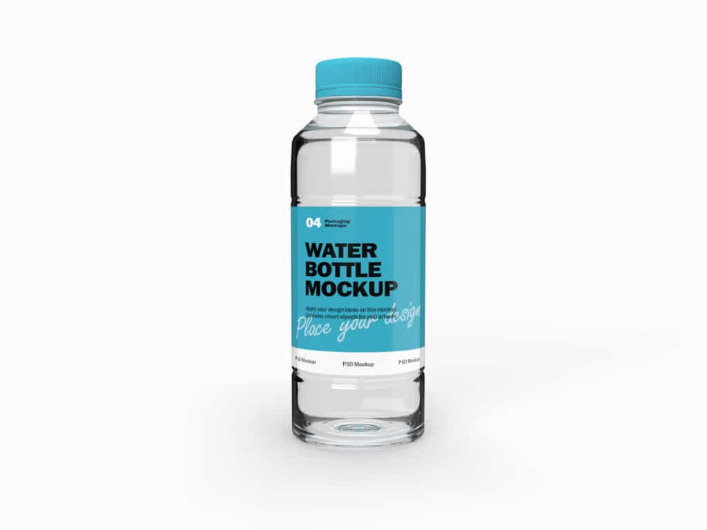 Image for a plastic bottle design