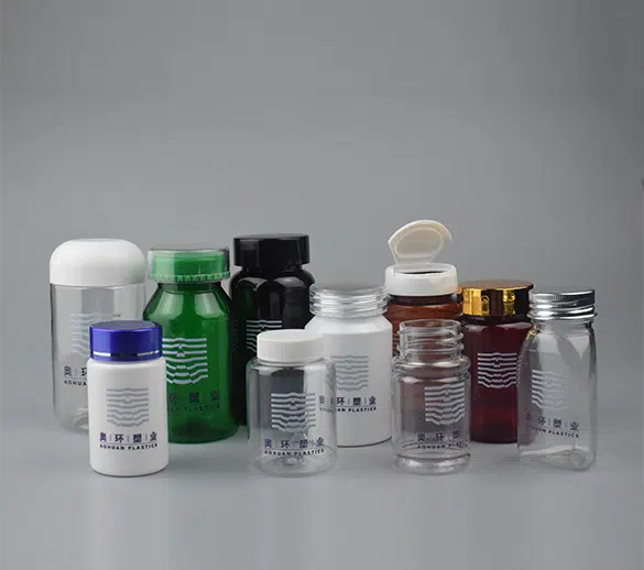 Deferent types Pill bottles