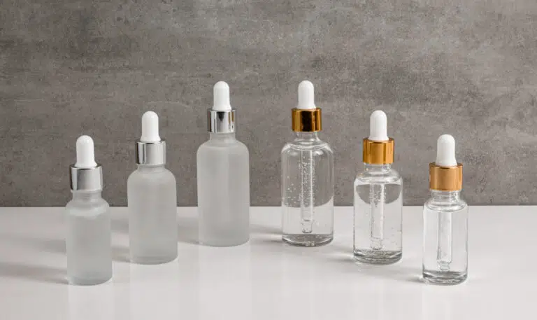 Usage of Clear Bottles In Different For Packaging