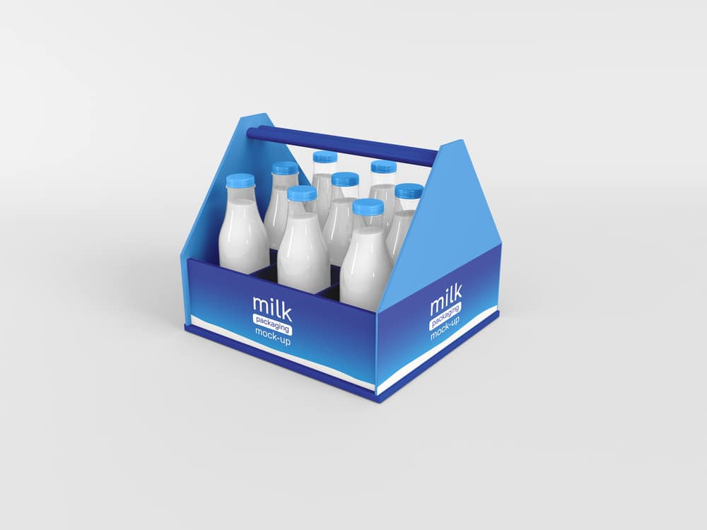 image of plastic milk bottle wholesale