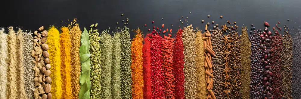 image of variety of spices