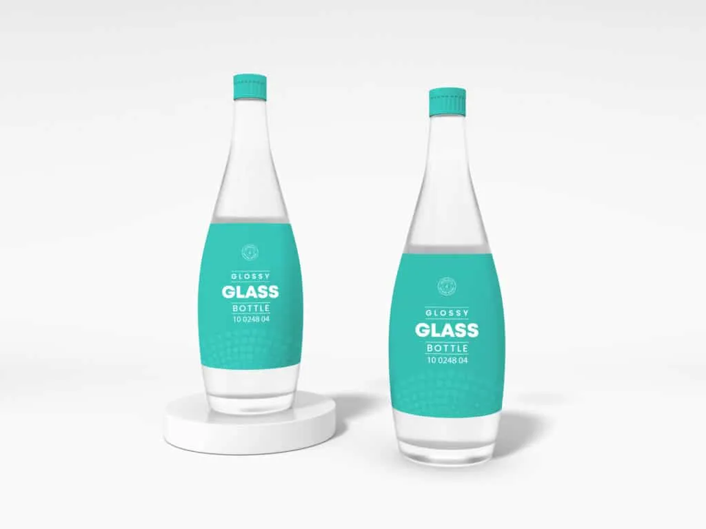 plastic water bottles