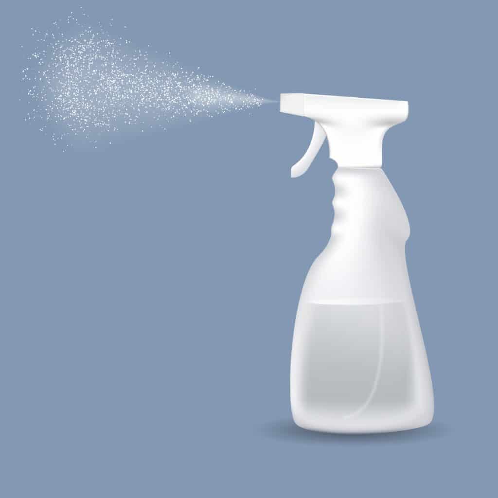 how to use spray bottle