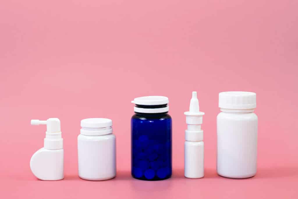 Image of varieties of pill bottles