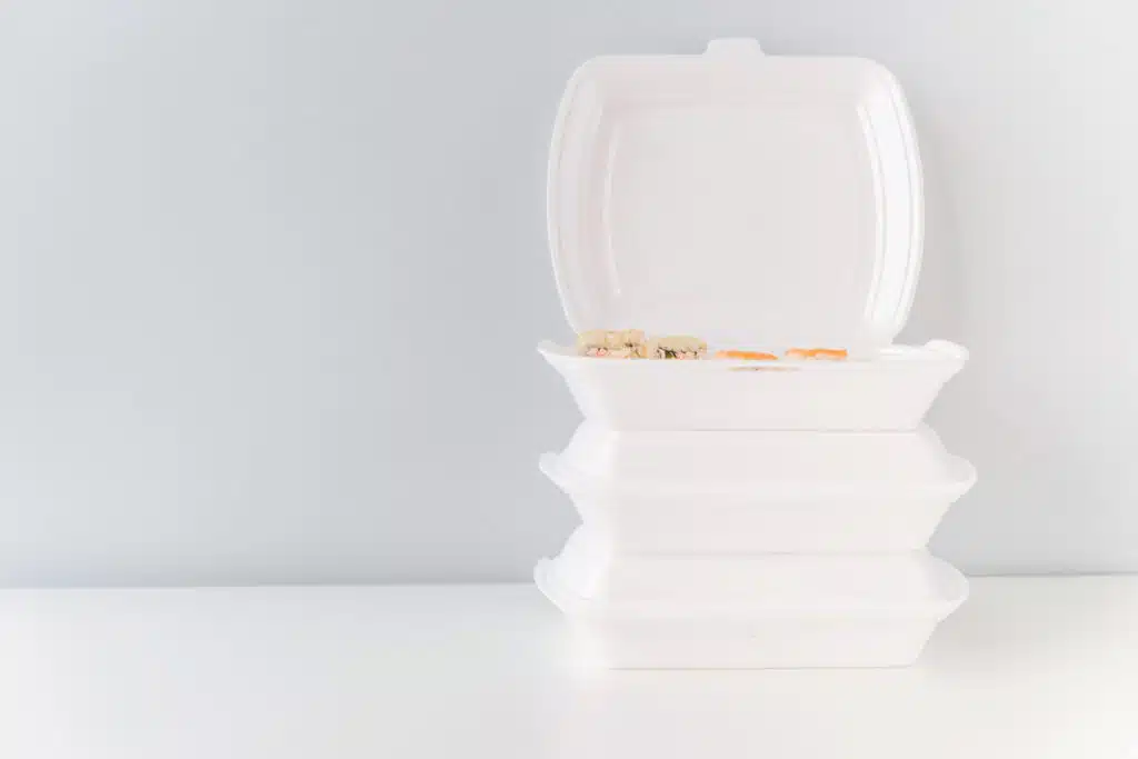 Image of plastic containers