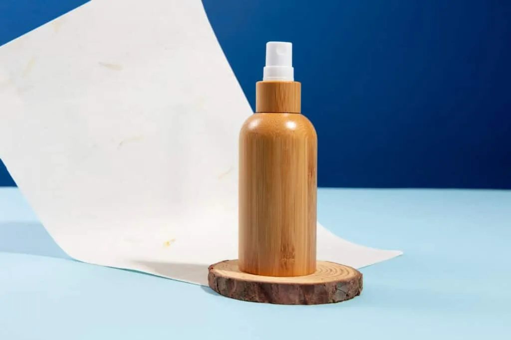 Image of a plastic spray bottle