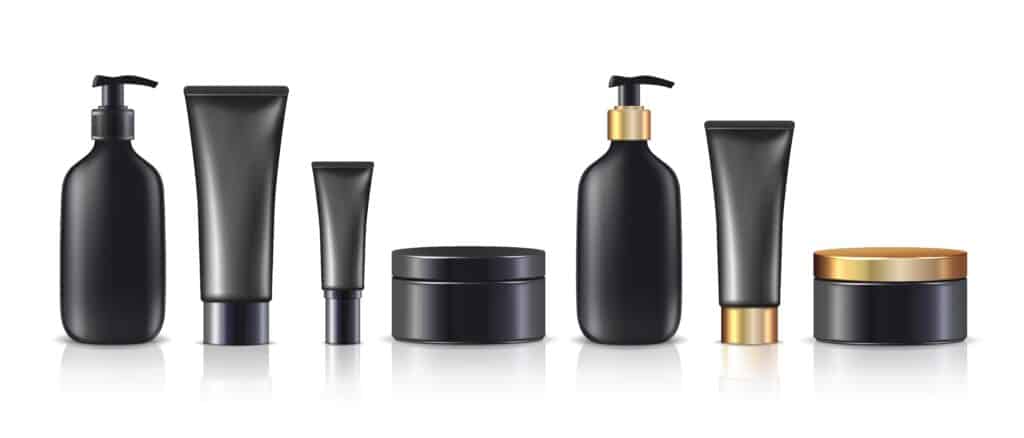 an image of cosmetic container supplies