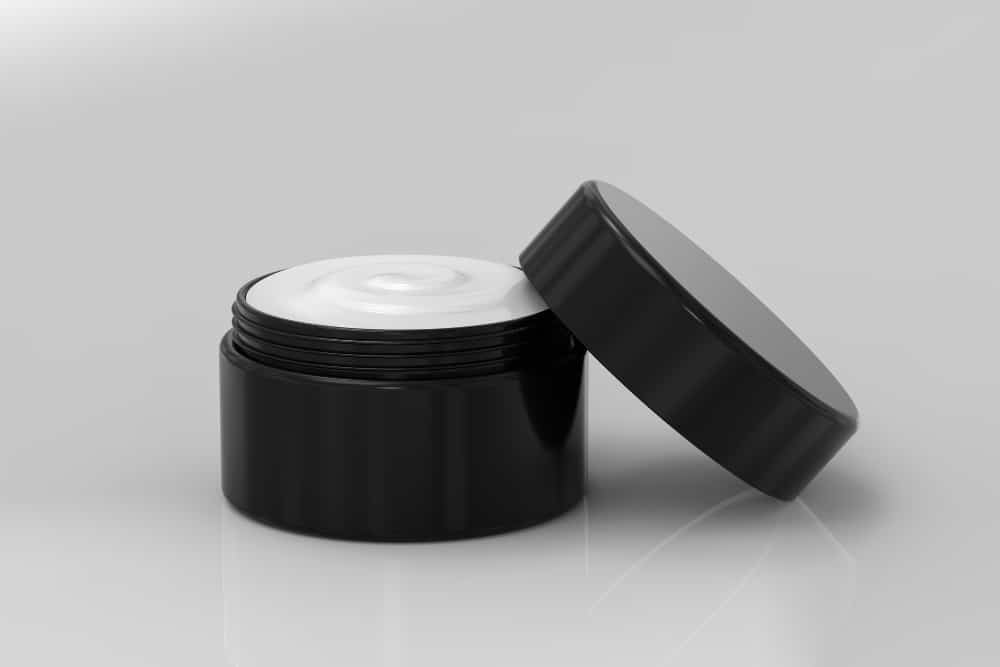 an image of cosmetic packaging jars