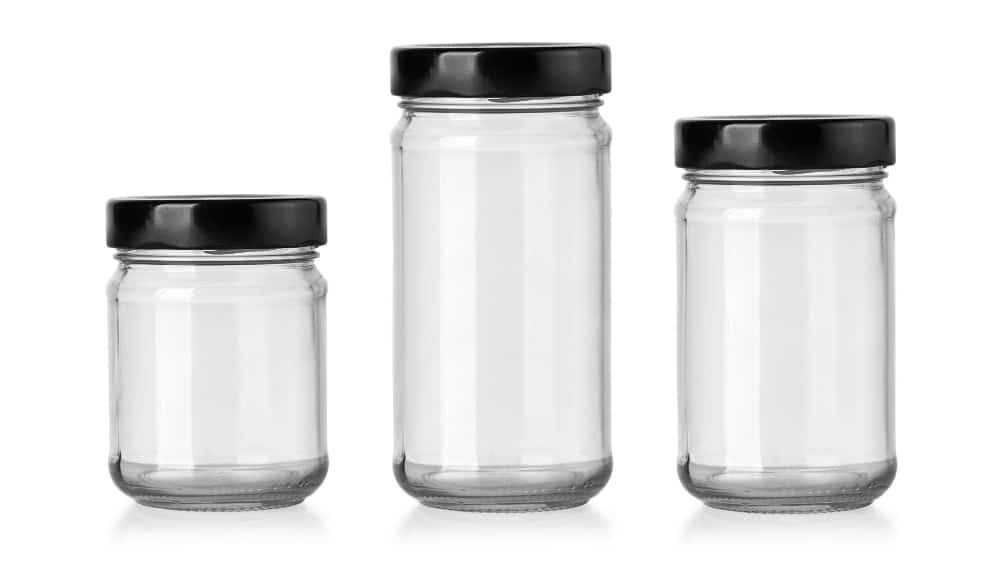 an image of PET plastic jars